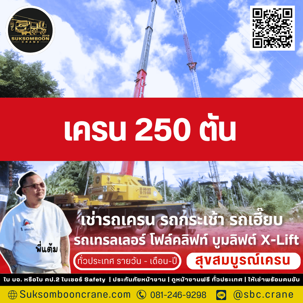 เครน 250 ตัน

