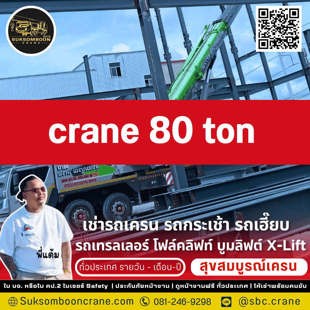 Crane 80 ton
