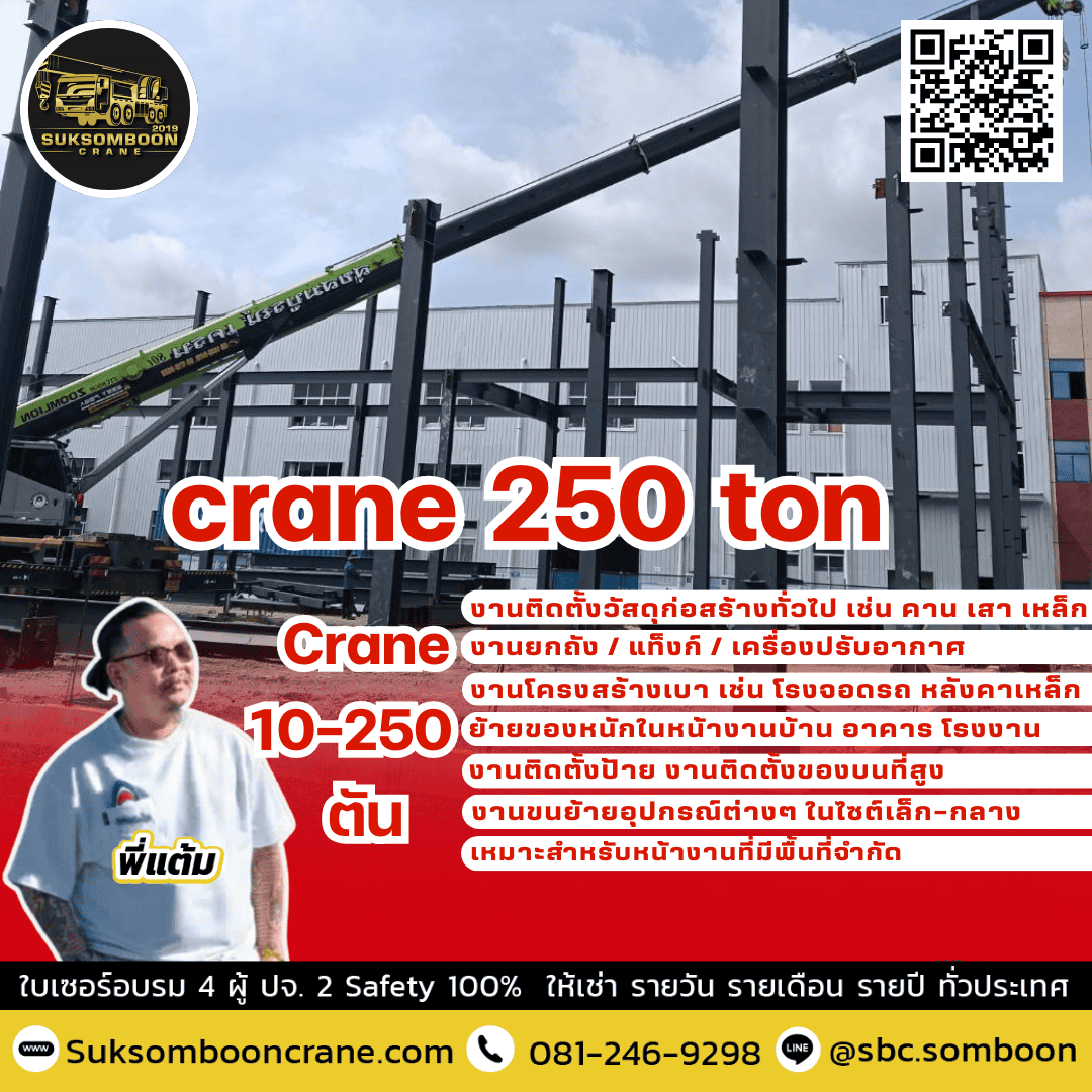 crane 250 ton
