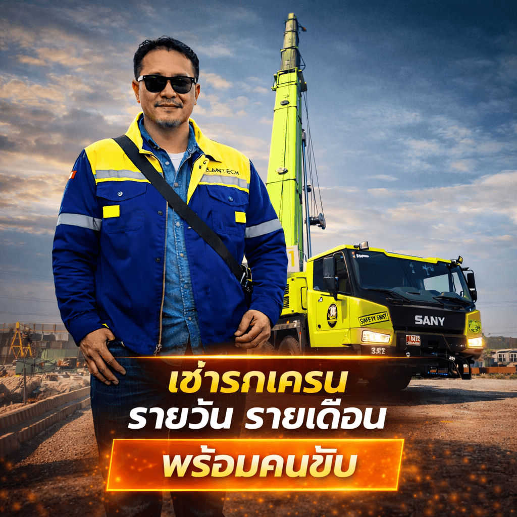 วิธีเลือกขนาดรถเครน