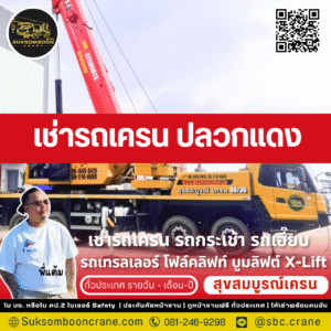 เช่ารถเครน ปลวกแดง