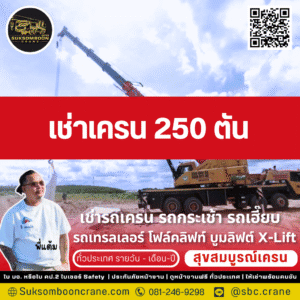 เช่าเครน 250 ตัน