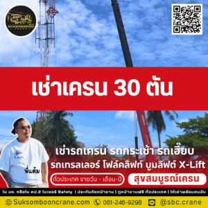 เช่าเครน 30 ตัน